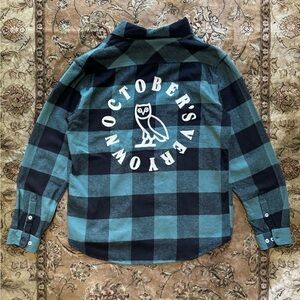 OVO Owl Embroidered Flannel
